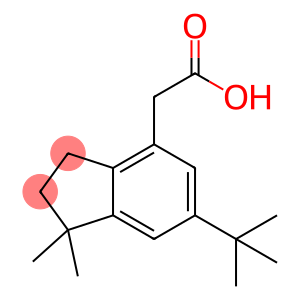 2-(6-tert-butyl-1,1-dimethyl-2,3-dihydroinden-4-yl)acetic acid