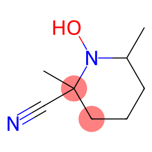 2-Piperidinecarbonitrile, 1-hydroxy-2,6-dimethyl-