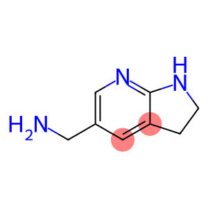 1H-Pyrrolo[2,3-b]pyridine-5-methanamine, 2,3-dihydro-