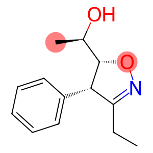 5-Isoxazolemethanol, 3-ethyl-4,5-dihydro-α-methyl-4-phenyl-, (αR,4S,5R)-rel-