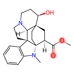 2,21-Cycloaspidospermidine-3-carboxylic acid, 6-hydroxy-1-methyl-, methyl ester, (3β,5α,6β,12R,19α)-