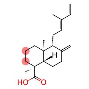 1-Naphthalenecarboxylic acid, decahydro-1,4a-dimethyl-6-methylene-5-[(2E)-3-methyl-2,4-pentadien-1-yl]-, (1S,4aS,5R,8aS)-