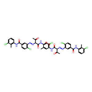 4-chloro-3-[[1-[5-chloro-4-[[2-[[2-chloro-5-[(3-chloro-2-methylphenyl)carbamoyl]phenyl]diazenyl]-3-oxobutanoyl]amino]-2-methylanilino]-1,3-dioxobutan-2-yl]diazenyl]-N-(3-chloro-2-methylphenyl)benzamide