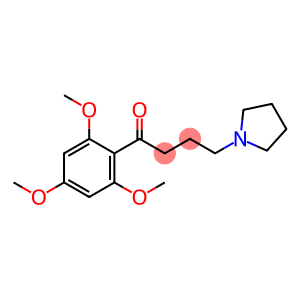 1-Butanone, 4-(1-pyrrolidinyl)-1-(2,4,6-trimethoxyphenyl)-