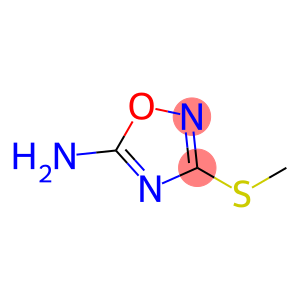 1,2,4-Oxadiazol-5-amine, 3-(methylthio)-