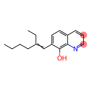 8-Quinolinol, 7-(2-ethyl-1-hexen-1-yl)-