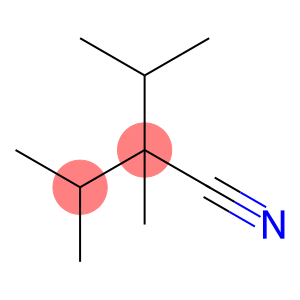 2,3-dimethyl-2-(propan-2-yl)butanenitrile