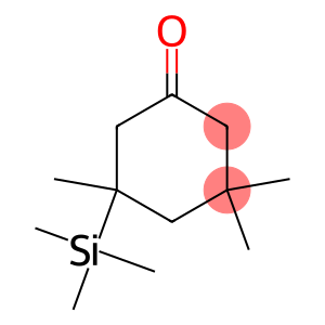 3,3,5-三甲基-5-(三甲硅基)-环己酮