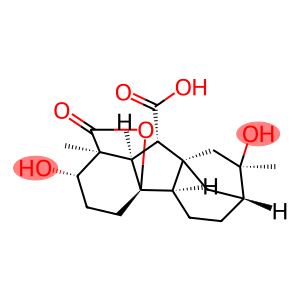 Gibbane-1,10-dicarboxylic acid, 2,4a,8-trihydroxy-1,8-dimethyl-, 1,4a-lactone, (1α,2β,4aα,4bβ,8α,10β)-