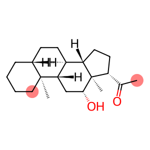Pregnan-20-one, 12-hydroxy-, (5α,12β)-