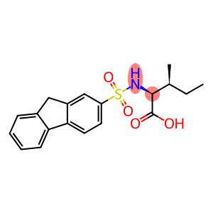 L-Isoleucine, N-(9H-fluoren-2-ylsulfonyl)-