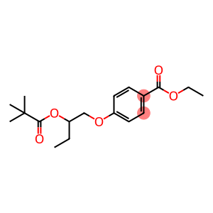 4-[2-(2,2-Dimethyl-1-oxopropoxy)butoxy]benzoic acid ethyl ester
