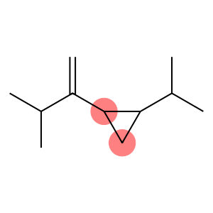 Cyclopropane, 1-(1-methylethyl)-2-(2-methyl-1-methylenepropyl)-