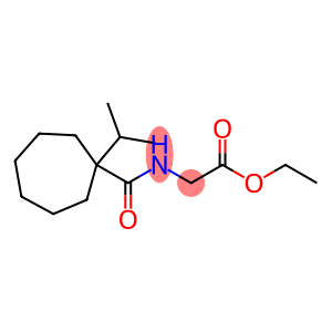 Glycine, N-[[1-(1-methylethyl)cycloheptyl]carbonyl]-, ethyl ester