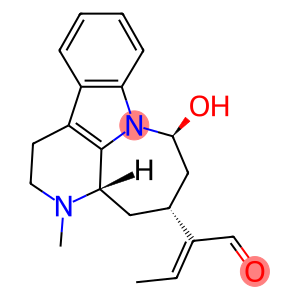 (3aS,αE)-α-Ethylidene-1,2,3,3a,4,5,6,7-octahydro-7α-hydroxy-3-methyl-3,7a-diazacyclohepta[jk]fluorene-5β-acetaldehyde