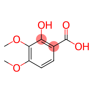 苯甲酸,2-羟基-3,4-二甲氧基-