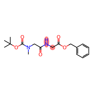 Glycine, N-[(1,1-dimethylethoxy)carbonyl]-N-methylglycyl-, phenylmethyl ester