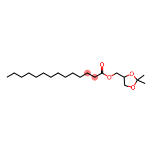 Tetradecanoic acid (2,2-dimethyl-1,3-dioxolan-4-yl)methyl ester