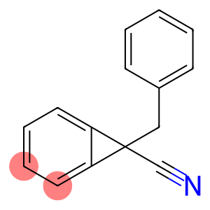 Bicyclo[4.1.0]hepta-1,3,5-triene-7-carbonitrile, 7-(phenylmethyl)-