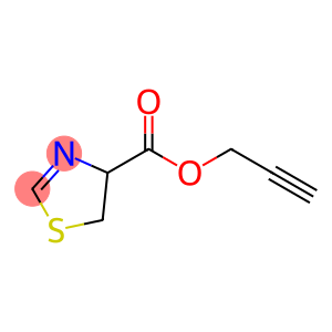 4-Thiazolecarboxylic acid, 4,5-dihydro-, 2-propyn-1-yl ester