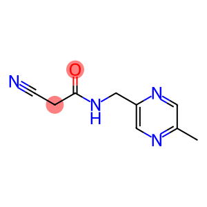 Acetamide, 2-cyano-N-[(5-methyl-2-pyrazinyl)methyl]-