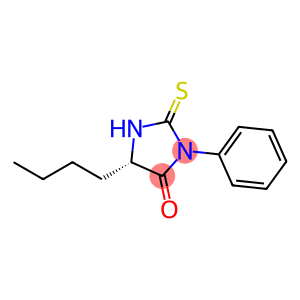 4-Imidazolidinone, 5-butyl-3-phenyl-2-thioxo-, (5S)-