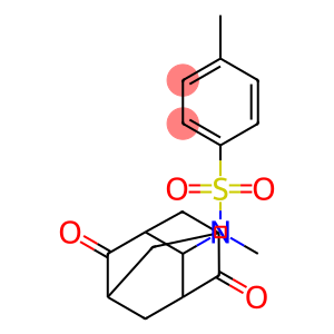 Benzenesulfonamide, N-(4,8-dioxotricyclo[3.3.1.13,7]dec-2-yl)-N,4-dimethyl-