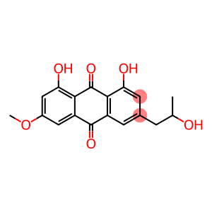 (+)-1,8-Dihydroxy-3-(2-hydroxypropyl)-6-methoxy-9,10-anthracenedione