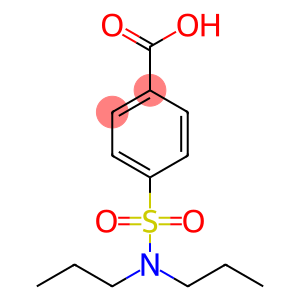 4-[(dipropylamino)sulphonyl]benzoic acid
