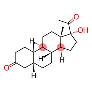 17-alpha-hydroxy-5-beta-pregnane-3,20-dione