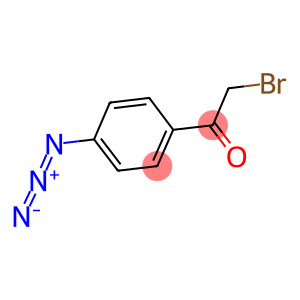 4μ-Azido-2-bromoacetophenone,  4-Azido-α-bromoacetophenone