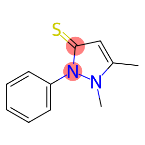 1,5-二甲基-2-苯基吡唑-3-硫酮