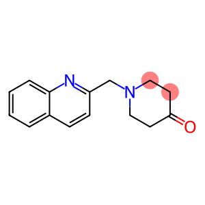 4-Piperidinone, 1-(2-quinolinylmethyl)-