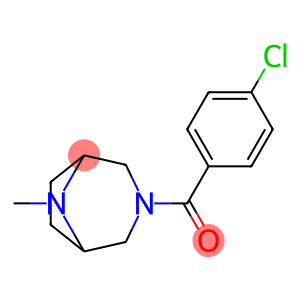 3-(p-Chlorobenzoyl)-8-methyl-3,8-diazabicyclo[3.2.1]octane