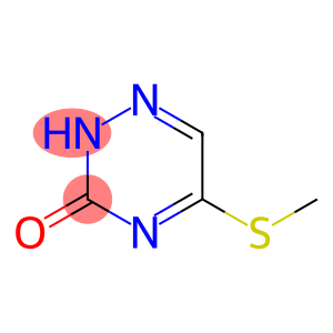 1,2,4-Triazin-3(2H)-one, 5-(methylthio)-