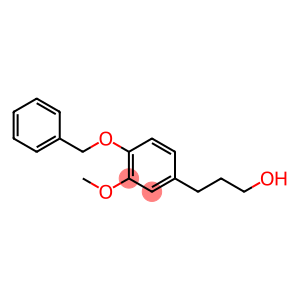 Benzenepropanol, 3-methoxy-4-(phenylmethoxy)-