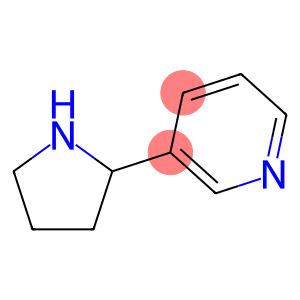 (2S)-2-pyridin-3-ylpyrrolidinium