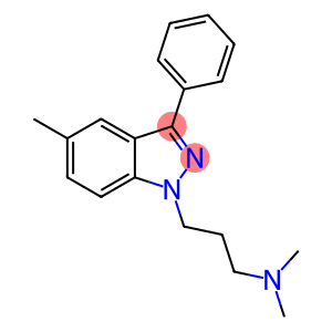 1-(3-(dimethylamino)propyl)-5-methyl-3- phenyl-1H-indazole