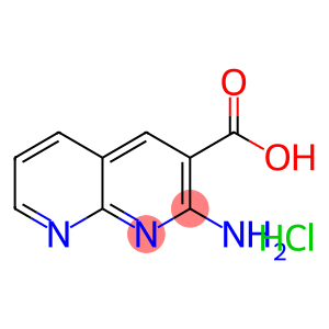 2-AMINO-[1,8]NAPHTHYRIDINE-3-CARBOXYLIC ACID HCL