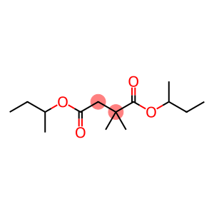 2,2-Dimethylbutanedioic acid bis(1-methylpropyl) ester