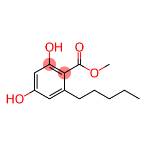 methyl 2,4-dihydroxy-6-pentylbenzoate58016-28-7