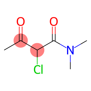 2-chloro-n,n-dimethyl-3-oxo-butanamid