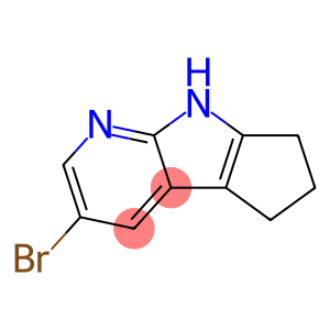 Cyclopenta[4,5]pyrrolo[2,3-b]pyridine, 3-bromo-5,6,7,8-tetrahydro-