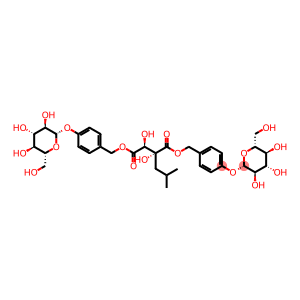 β-D-Glucopyranoside, [(2R,3S)-2,3-dihydroxy-2-(2-methylpropyl)-1,4-dioxo-1,4-butanediyl]bis(oxymethylene-4,1-phenylene) bis-