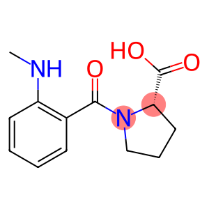 L-Proline, 1-[2-(methylamino)benzoyl]-