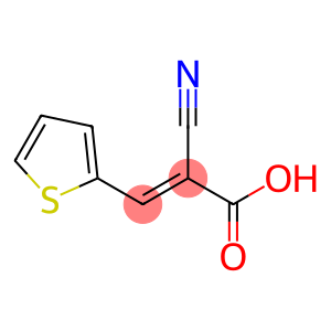 2-Cyano-3-(thiophen-2-yl)acrylic acid