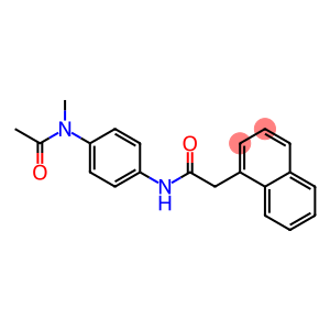 1-Naphthaleneacetamide, N-[4-(acetylmethylamino)phenyl]-