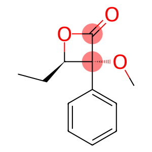 erythro-Pentonic acid, 4,5-dideoxy-2-O-methyl-2-C-phenyl-, β-lactone