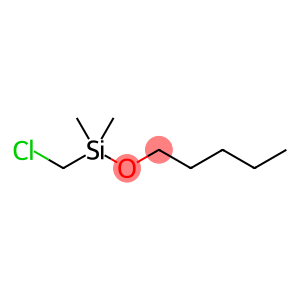 1-Dimethyl(chloromethyl)silyloxypentane
