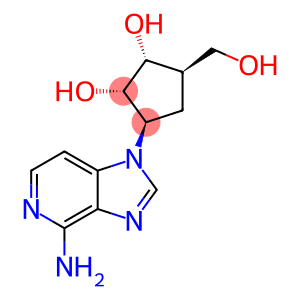 (1R)-3α-(4-Amino-1H-imidazo[4,5-c]pyridin-1-yl)-5α-hydroxymethyl-1β,2β-cyclopentanediol